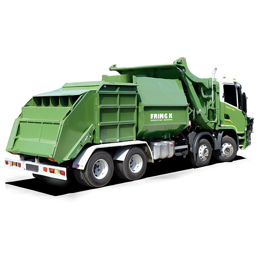 Compact Garbage Truck Png Dus71