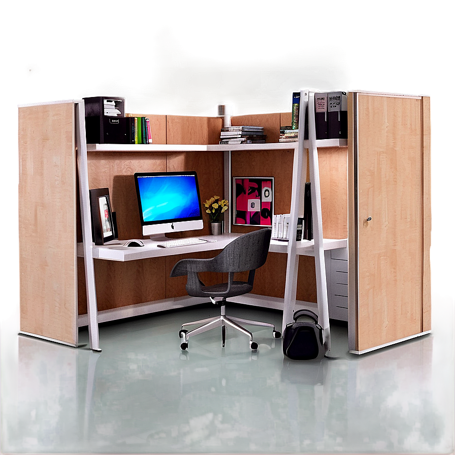 Compact Home Office Studio Png 06252024