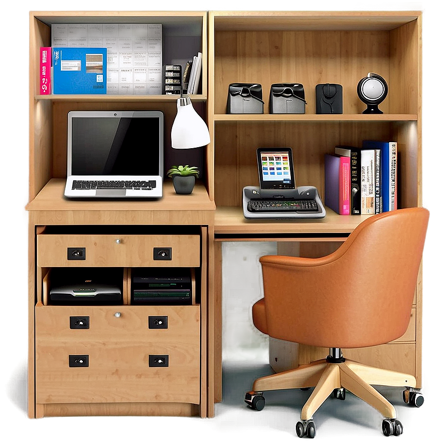 Compact Home Office Studio Png 10