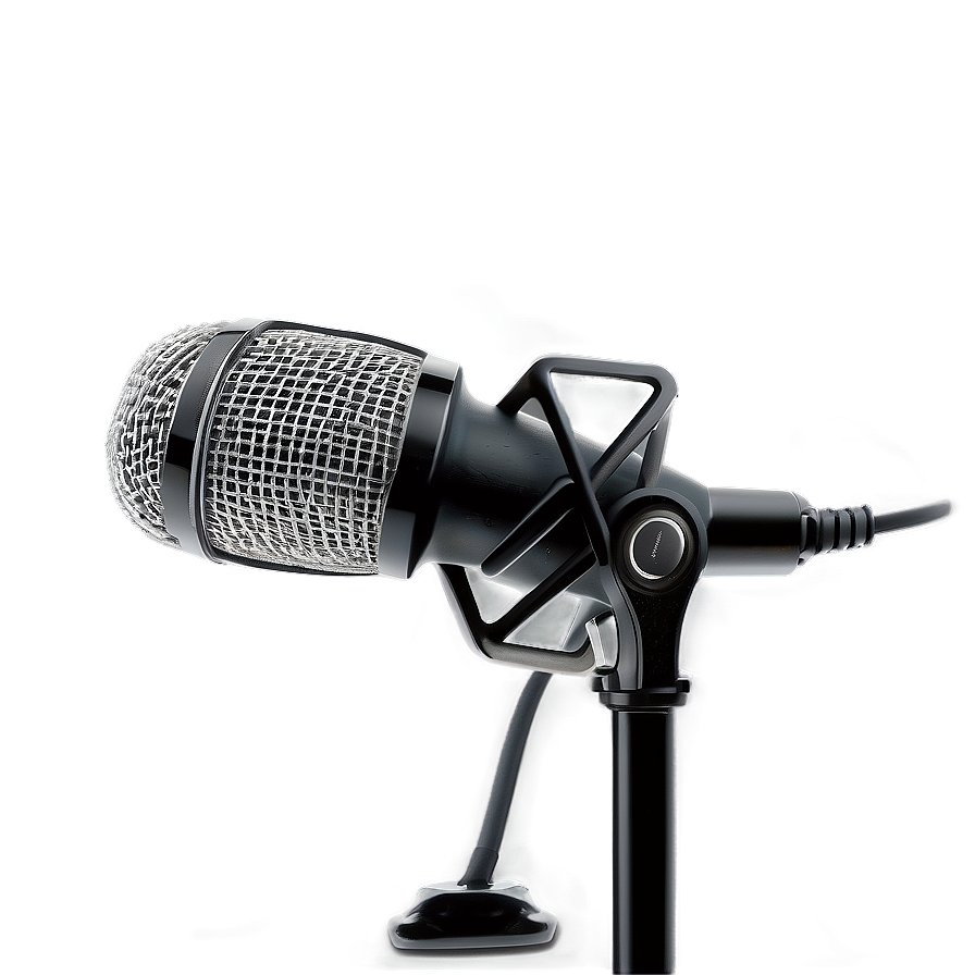 Compact Podcasting Mic Png 06202024