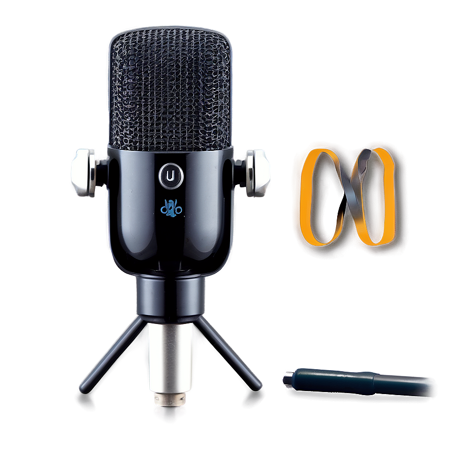 Compact Podcasting Mic Png 06202024