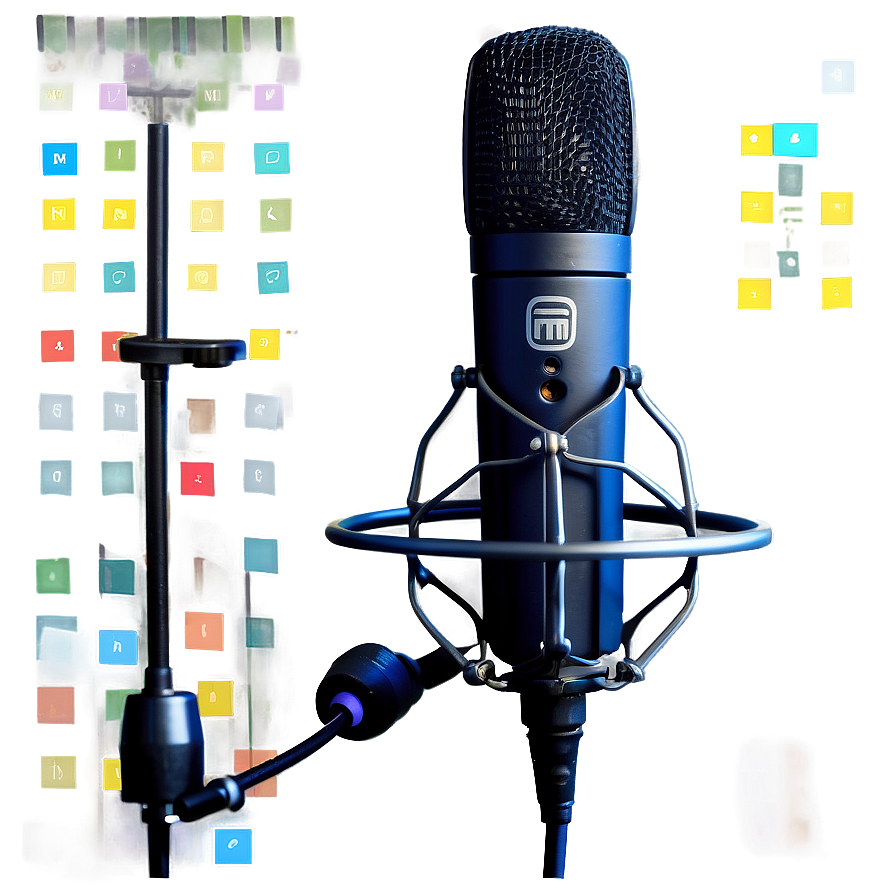 Compact Podcasting Mic Png 83