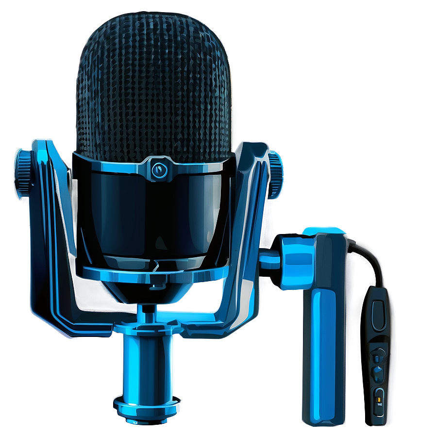 Compact Podcasting Microphone Png 06122024