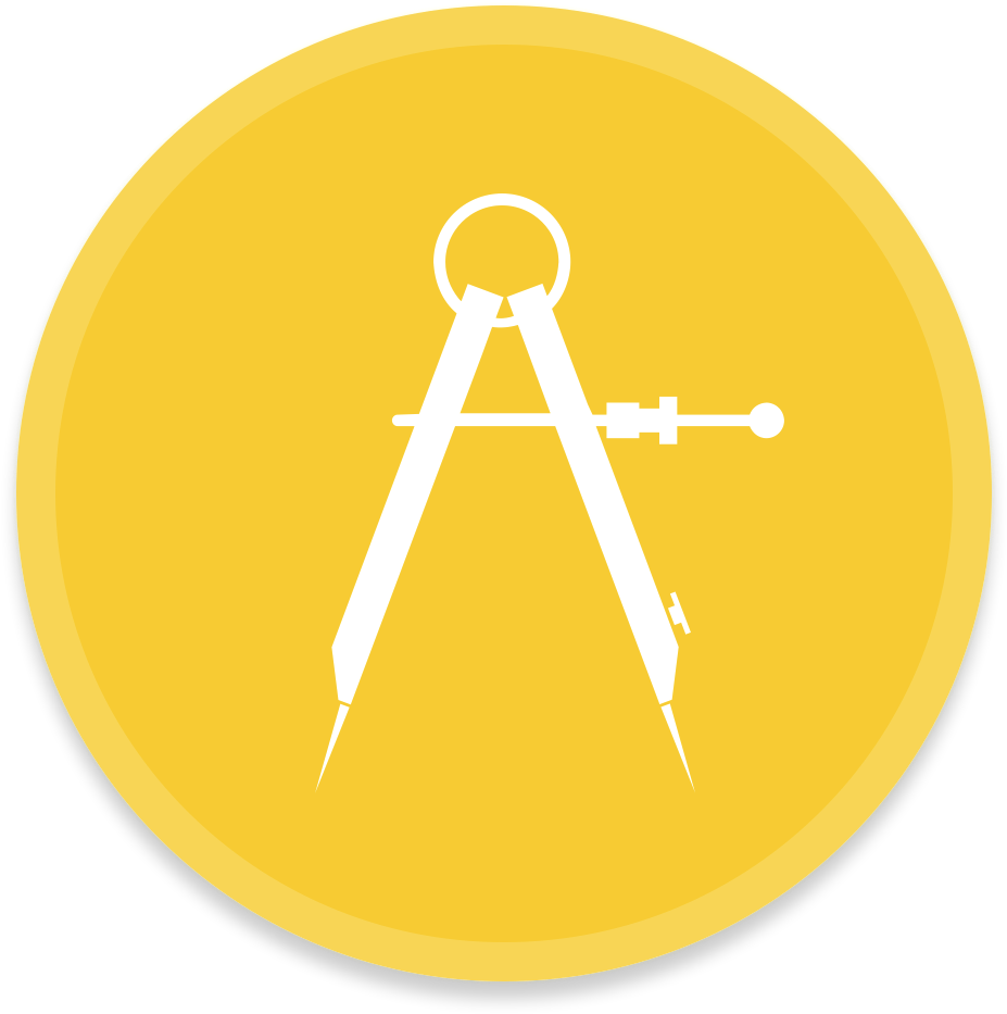 Compass Drawing Tool Icon