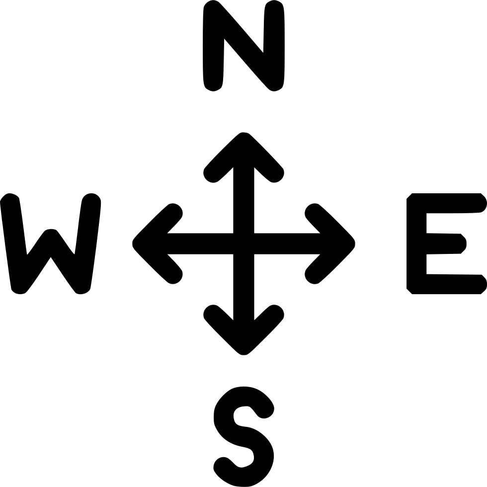 Compass Rose Cardinal Directions