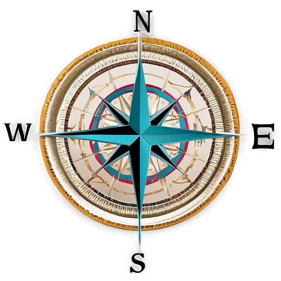 Compass Rose For Geography Png Uxv43