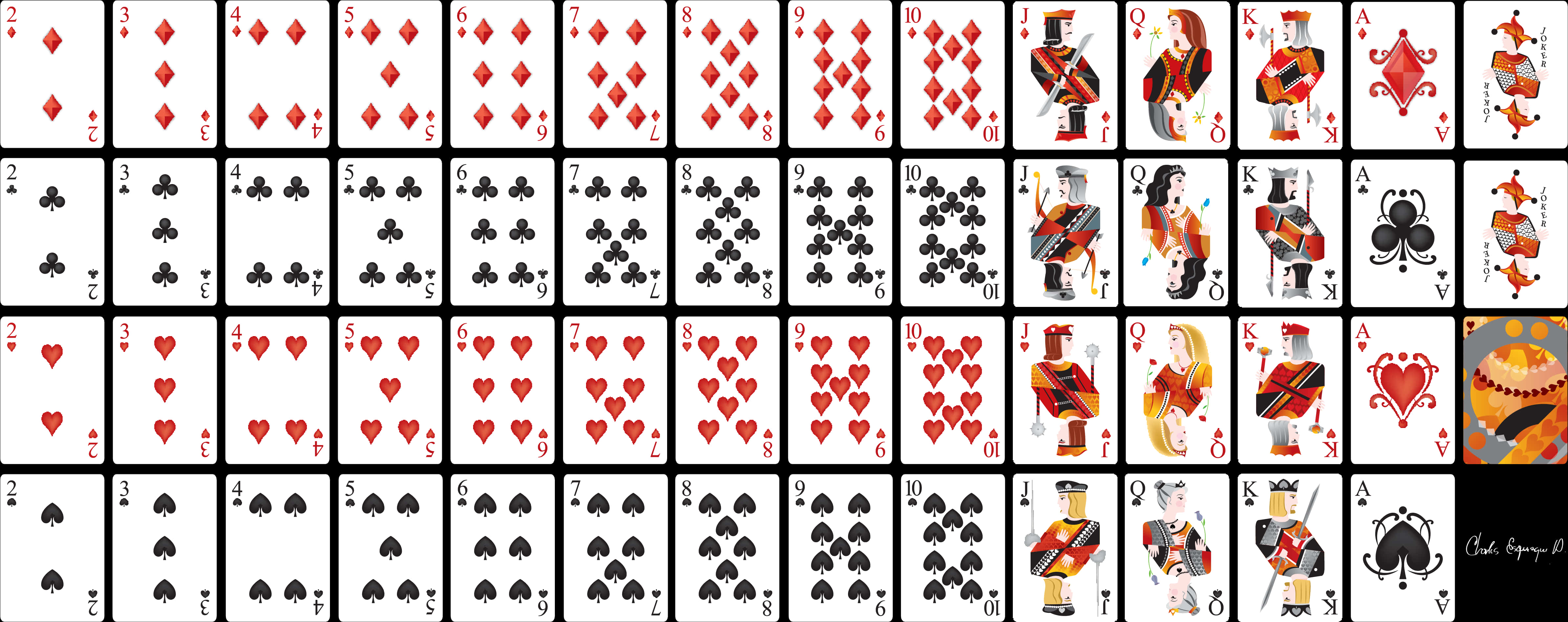 Complete Deckof Playing Cards