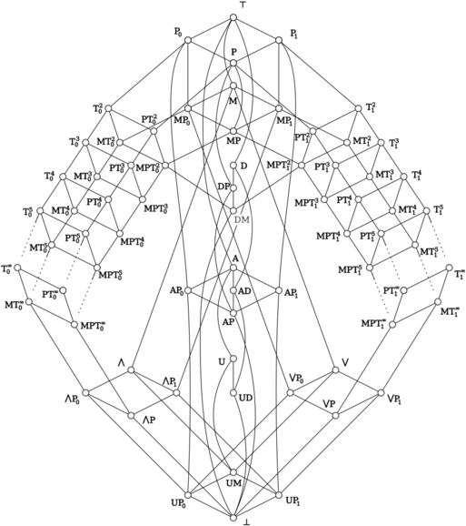 Complex Network Lattice Structure