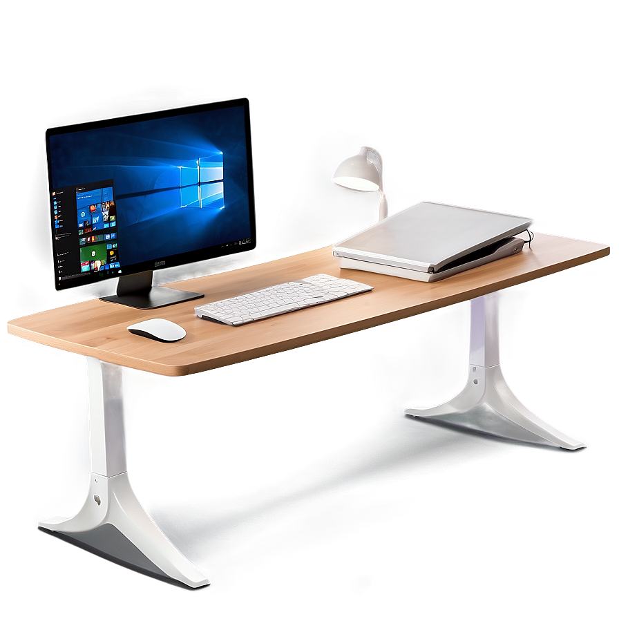 Computer Desk Mockup Png 06282024