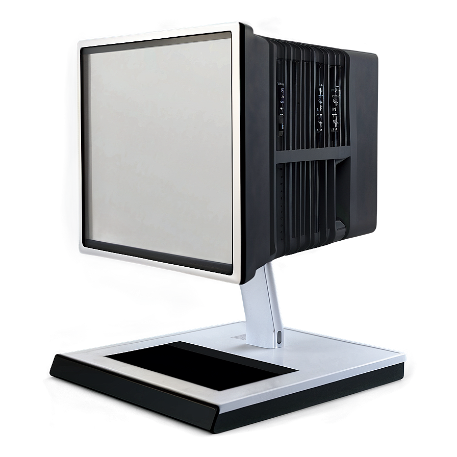 Computer Mockup With Stand Png Vej67