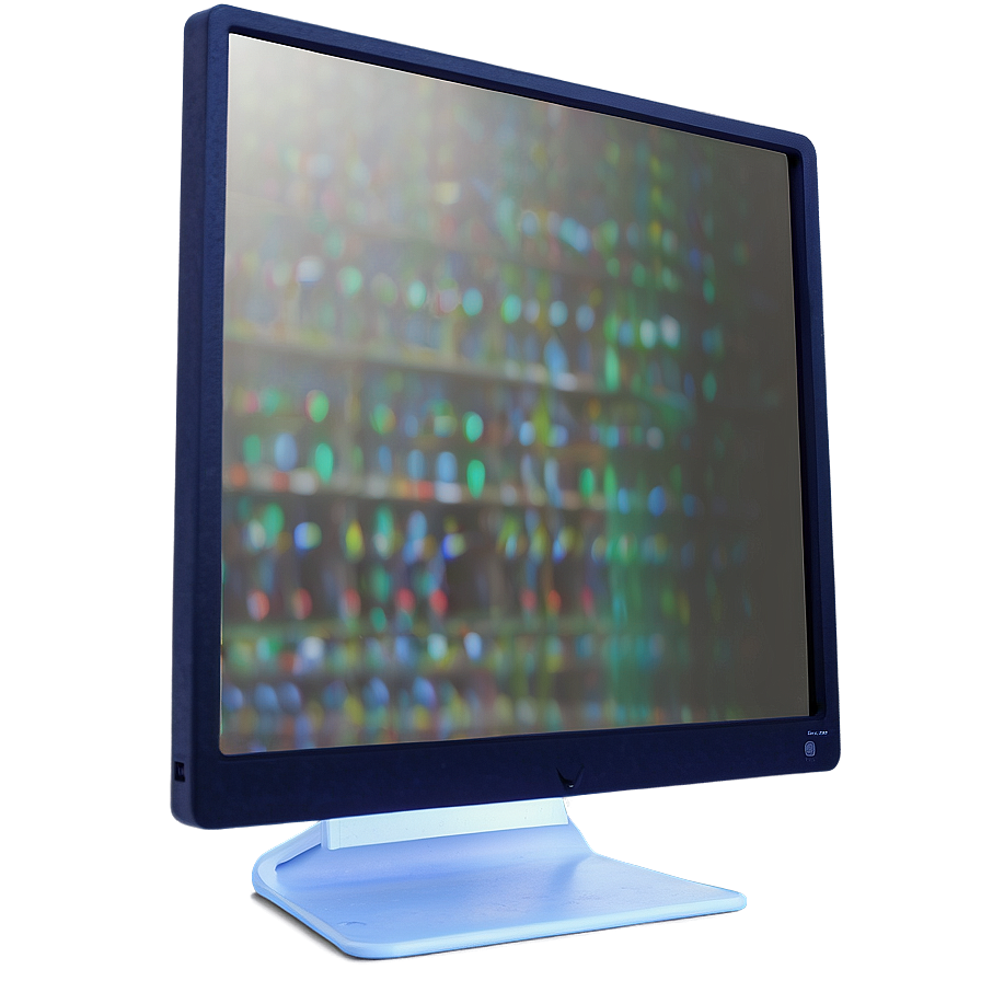 Computer Screen With Stand Png 06122024