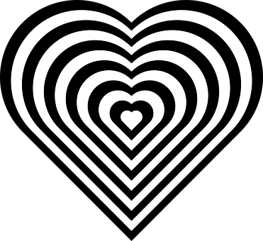 Concentric Heart Illusion