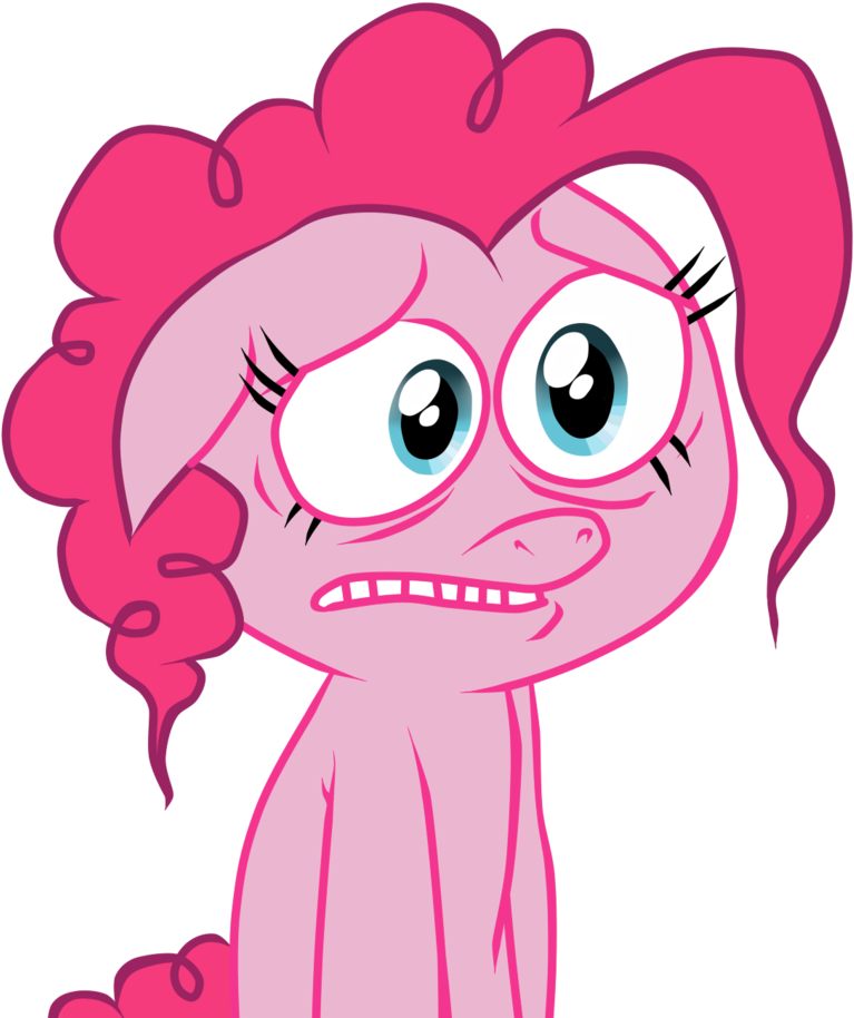 Concerned Pinkie Pie Vector