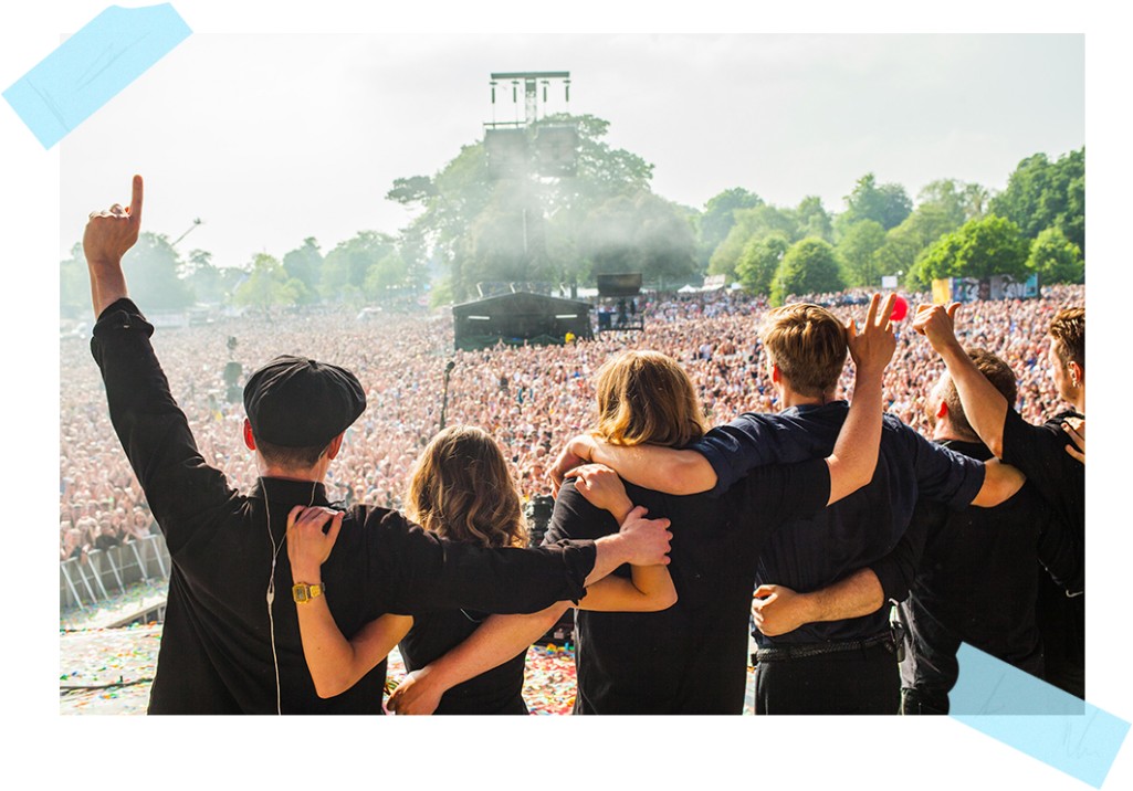 Concert Crowd Cheering Moment