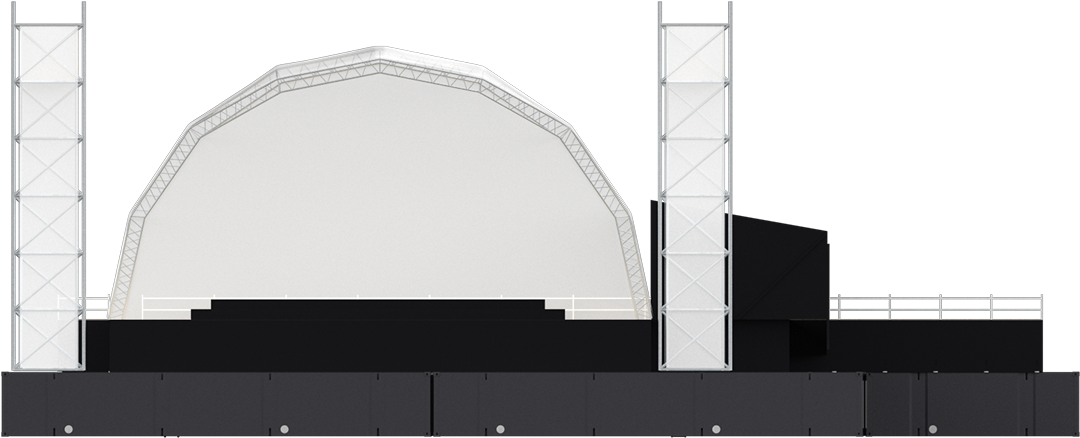 Concert Stage Design Side View