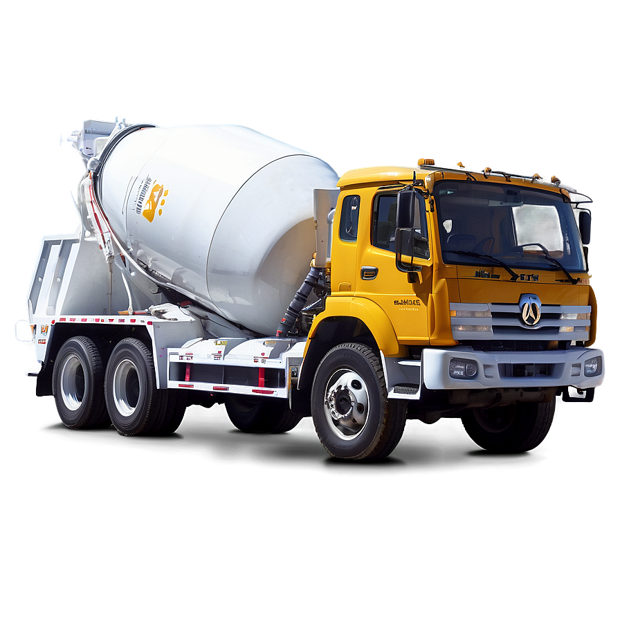 Concrete Mixer Truck Png Gjp