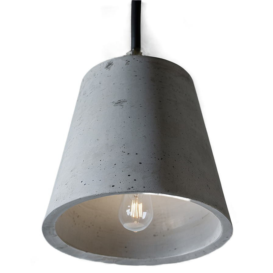 Concrete Pendant Light Png Npi