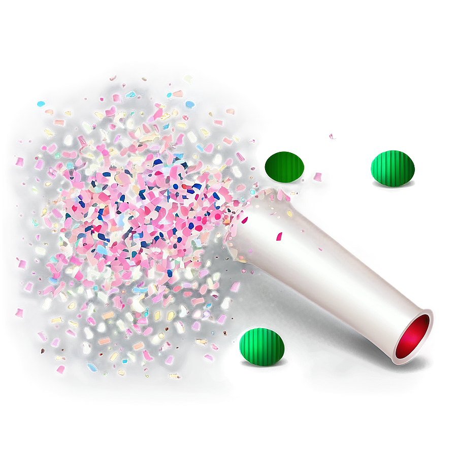 Confetti Cannon Decoration Png 06282024