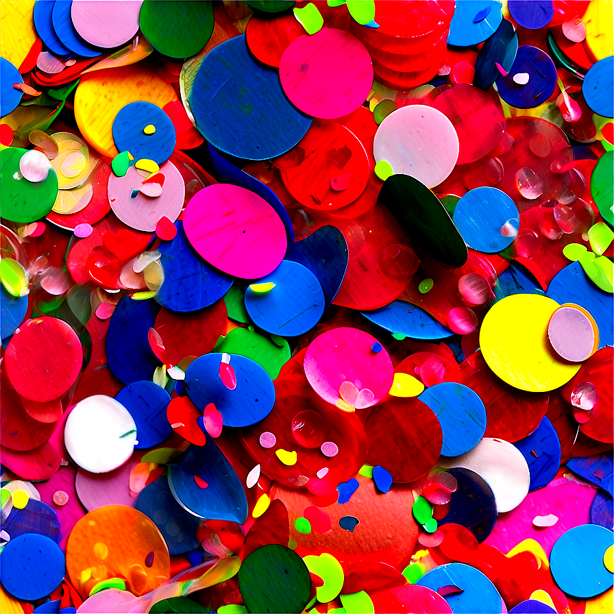 Confetti Colorful Fun Png 06292024