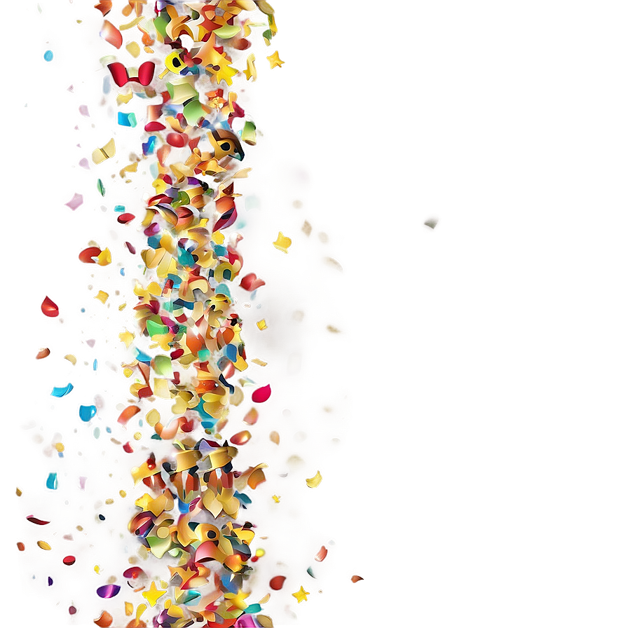 Confetti Of Many Colors Png 4