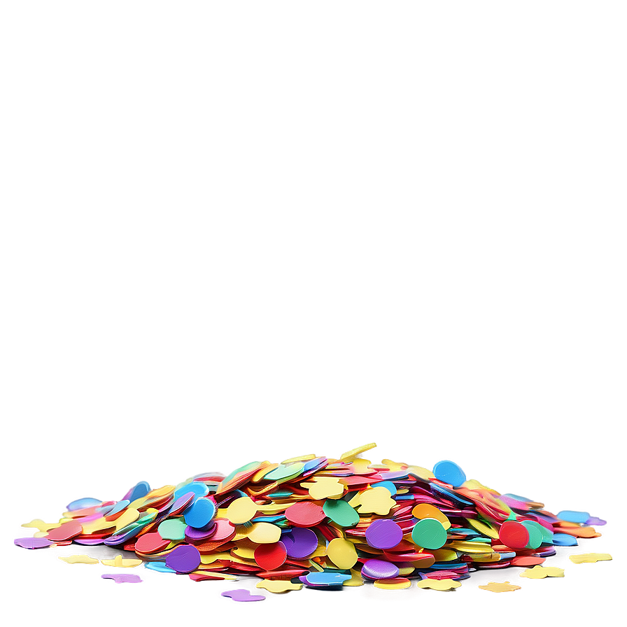 Confetti Of Many Colors Png Njs