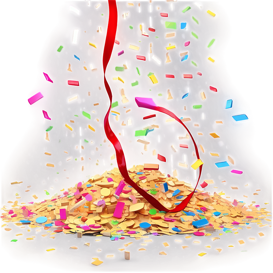 Confetti Shower Png 04292024