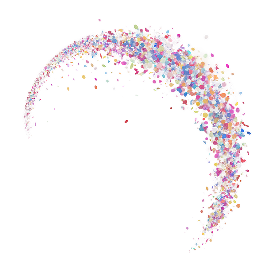 Confetti Wave Png 48