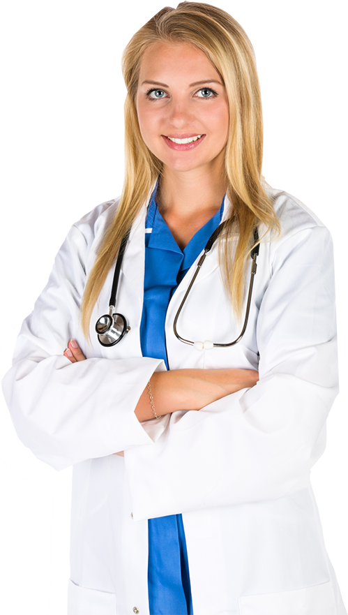 Confident Female Physician