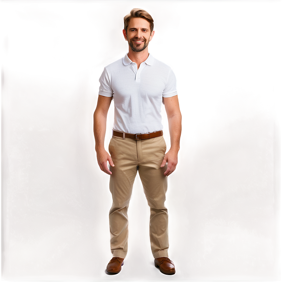 Confident White Man Png 52