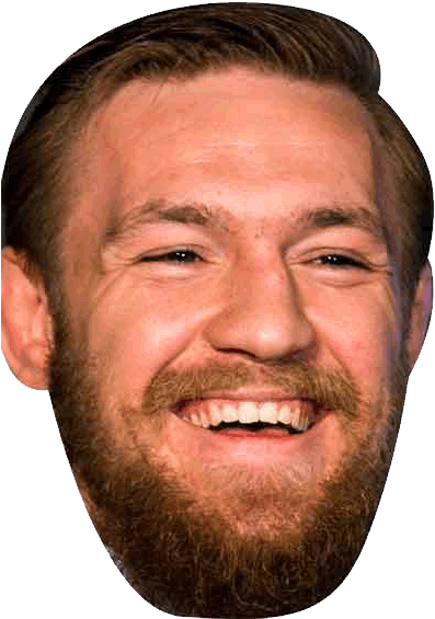 Conor Mc Gregor Smiling Portrait