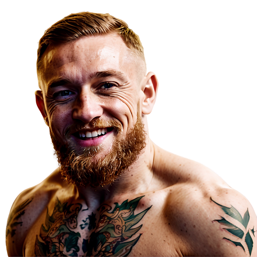 Conor Mcgregor Smiling Portrait Png Xvp48