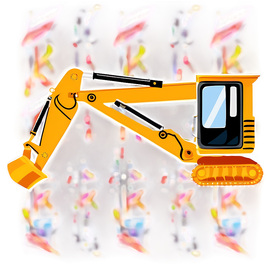 Construction Backhoe Png Rgl