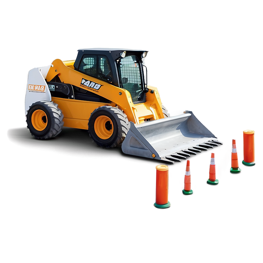 Construction Skid Steer Machine Png 06292024