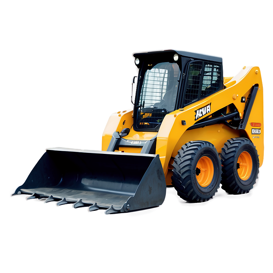 Construction Skid Steer Machine Png 8