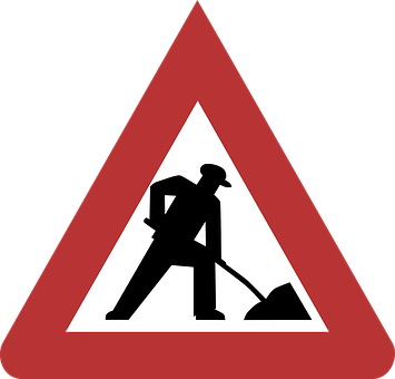 Construction Work Sign