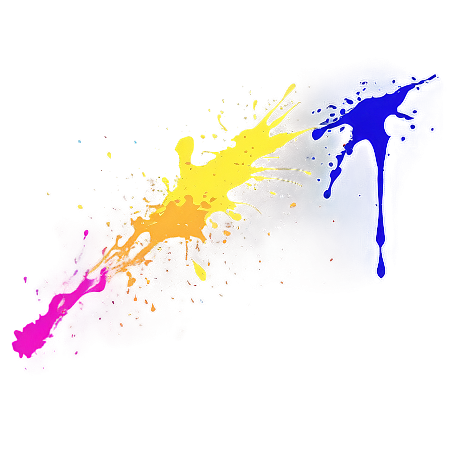 Contemporary Art Splatter Png 11