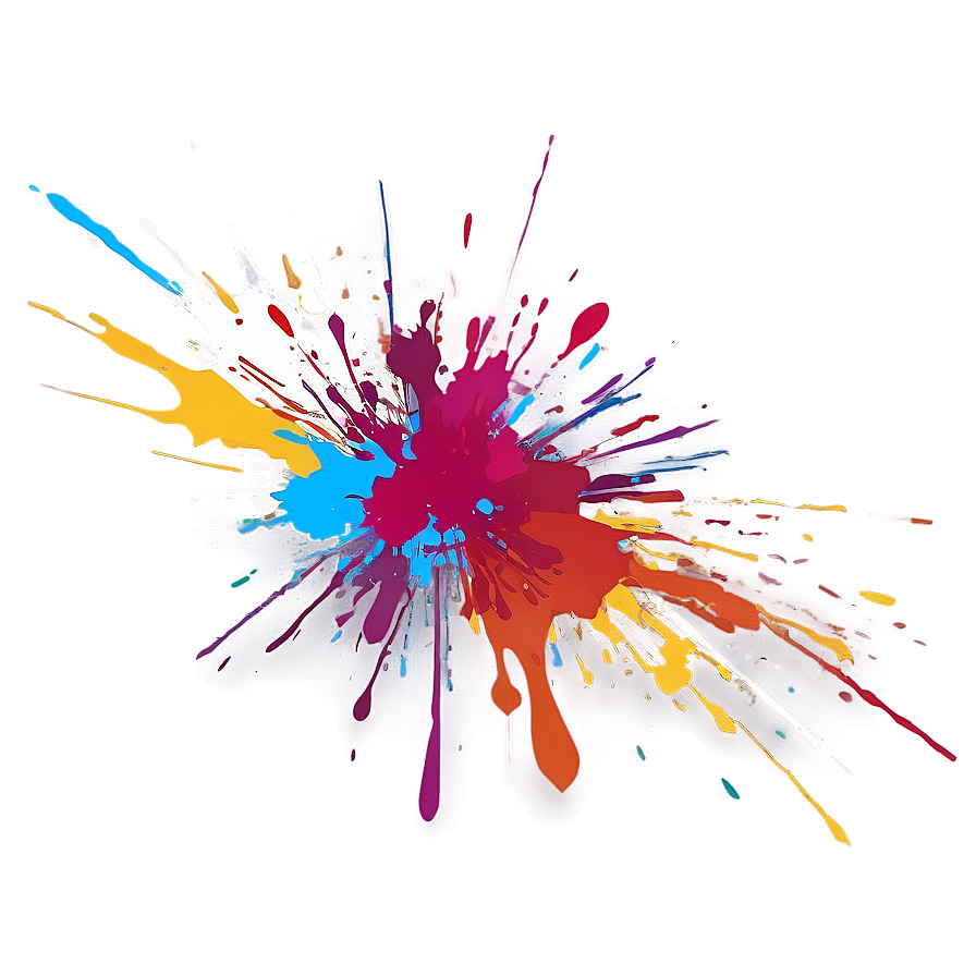 Contemporary Art Splatter Png Lnb