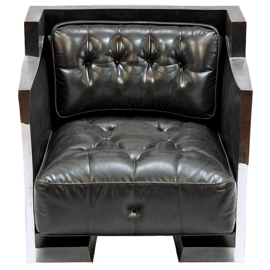 Contemporary Black Chair Png Nfr