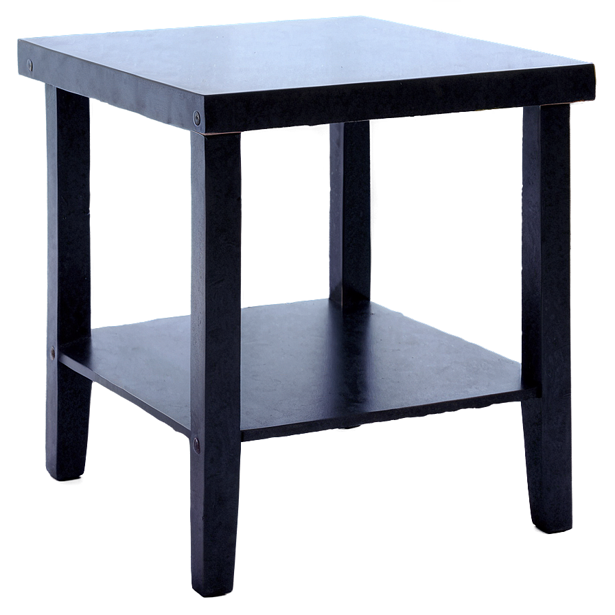 Contemporary Black Table Png 06262024