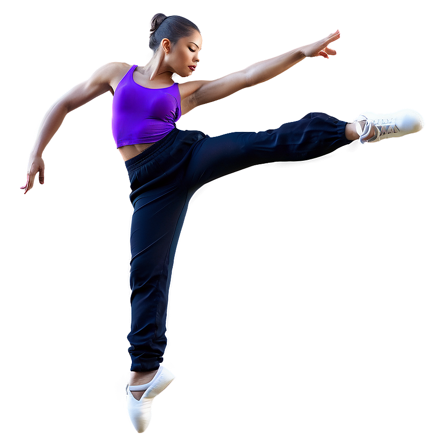 Contemporary Dancer Leap Png Yyd15