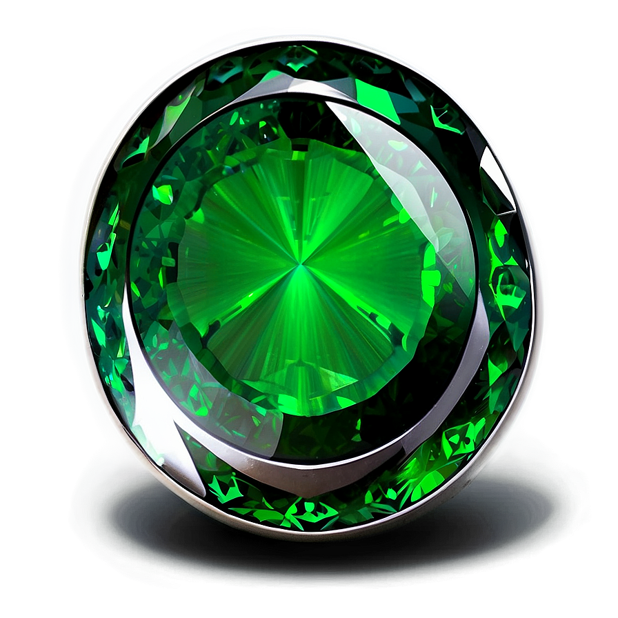 Contemporary Emerald Artwork Png Nku8