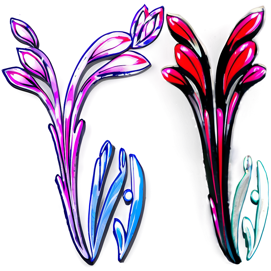 Contemporary Flourish Png Ixf