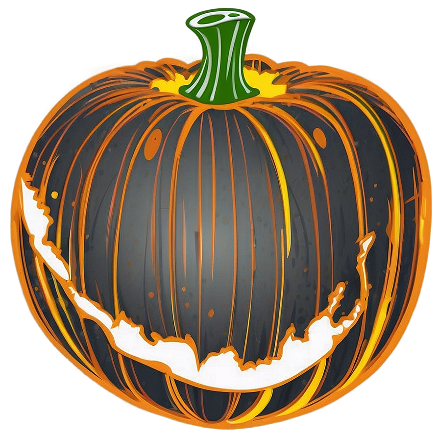 Contemporary Pumpkin Outline Png Ggp