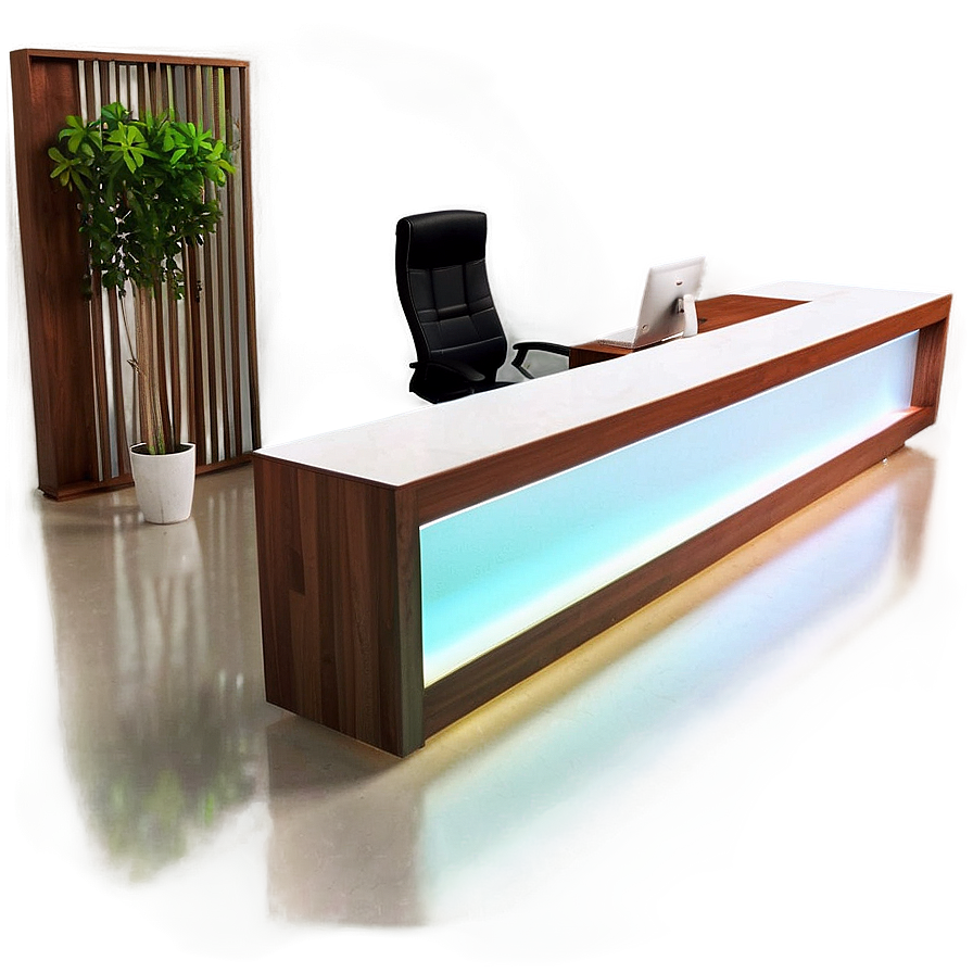 Contemporary Reception Desk Png Vcl18