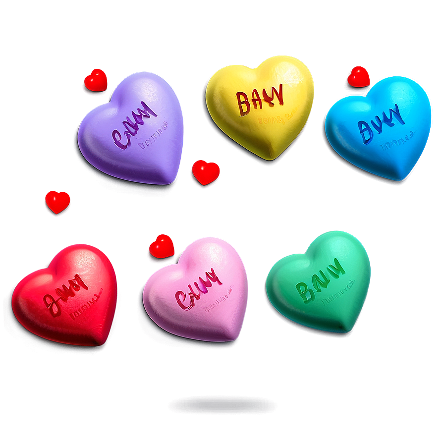 Conversation Hearts Background Png Lfd