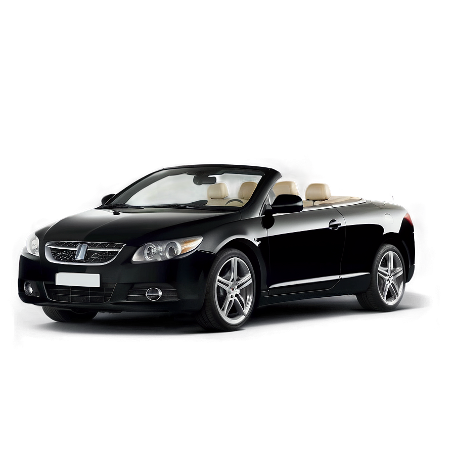 Convertible Black Car Png Vam66