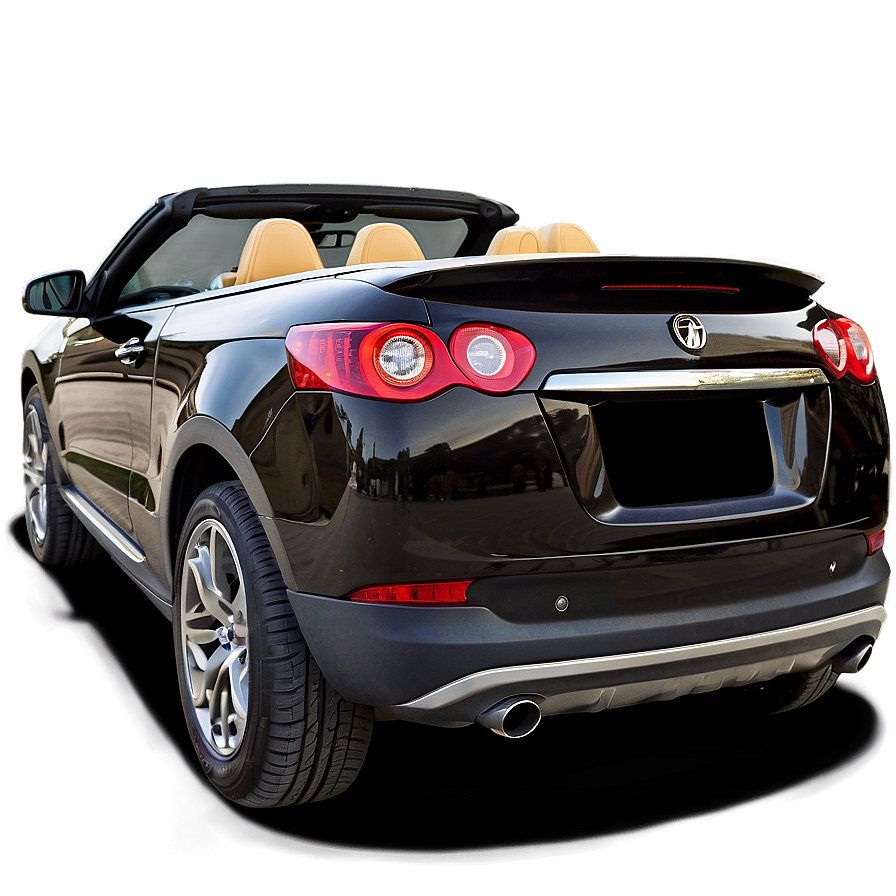 Convertible Car Rear Png Kqq