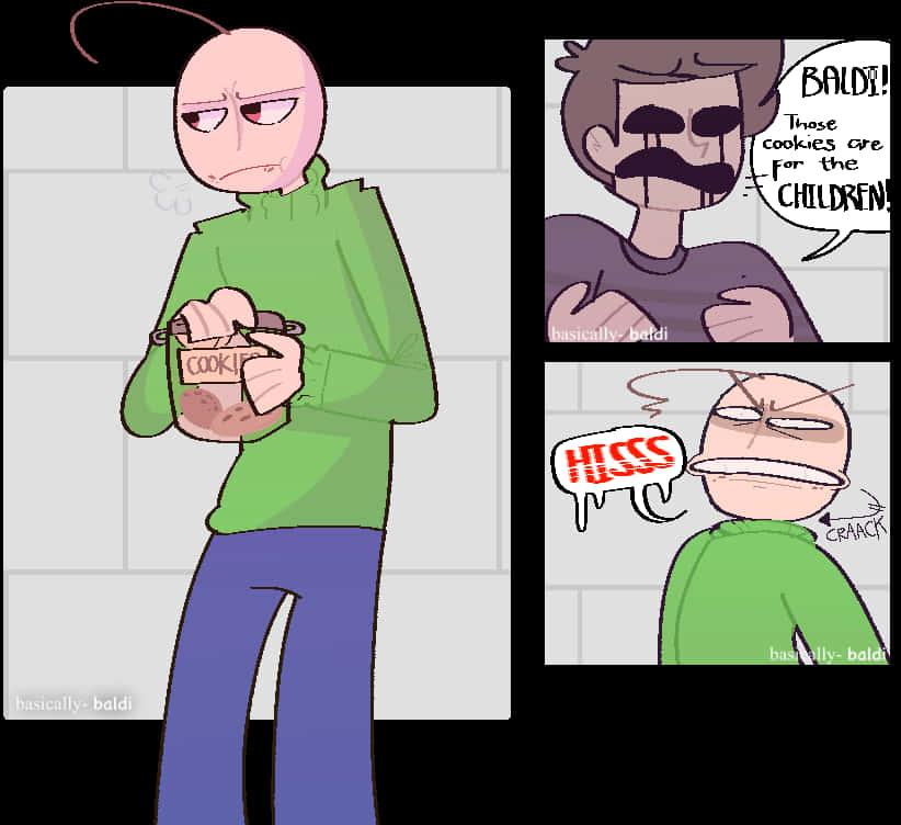 Cookie_ Theft_ Confrontation_ Comic