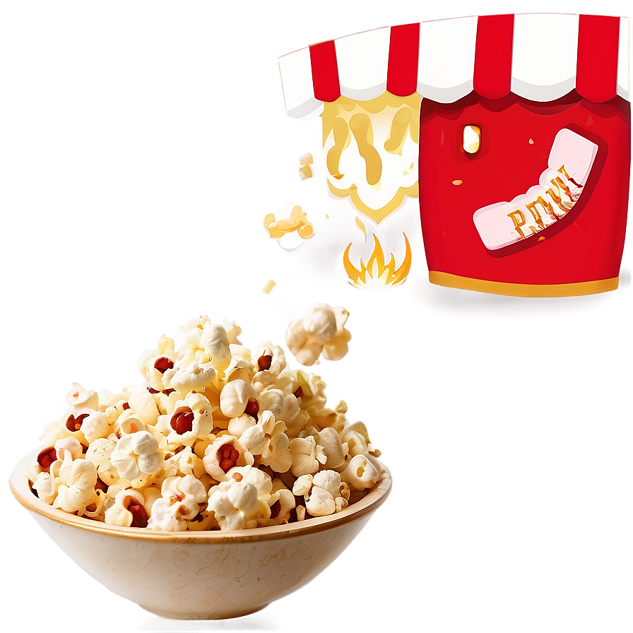 Cooking Popcorn Kernel Png Cdk33