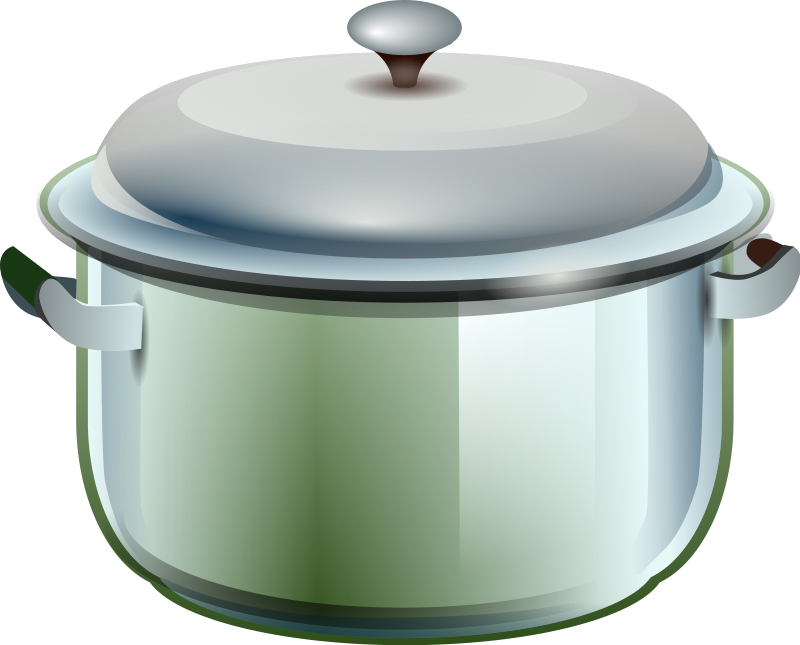 Cooking Pot Vector Illustration